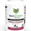 VETRISCIENCE - Cardio Strength, Cardiovascular and Circulatory Support Supplement for Dogs and Cats, 90 Capsules
