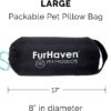Furhaven Outdoor Travel Dog Bed for Large/Medium Dogs w/ Carry Bag, Washable & Foldable, Great for Crates & Kennels - Image 2