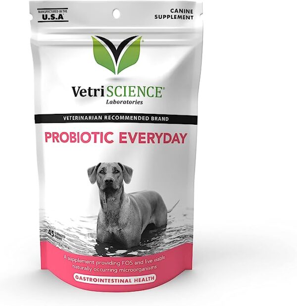 VetriScience Probiotic Everyday for Dogs Duck Flavor 120 Chews