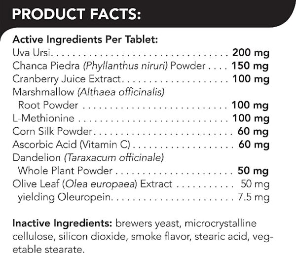 VetriScience Laboratories - UT Strength STAT for Dogs, Urinary Tract Support Supplement for Dogs, 90 Chewable Tablets - Image 3