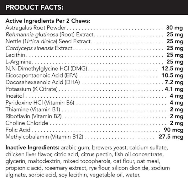 VetriScience Renal Essentials Cat Kidney Support Chews, 120 Bite Sized Chews - Image 2