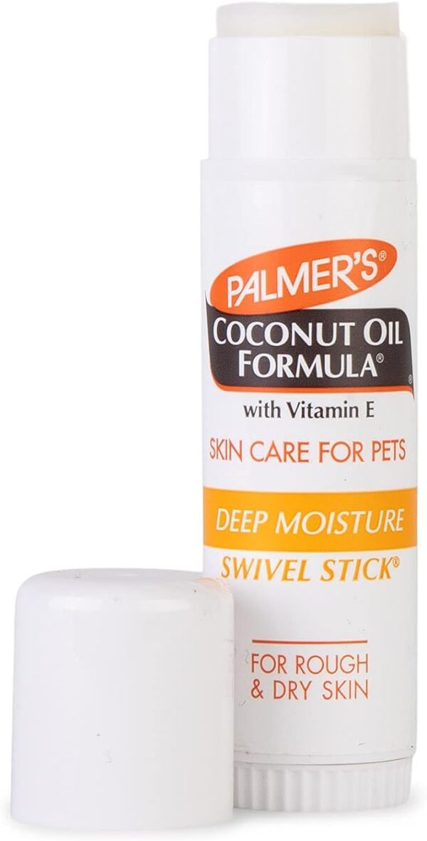 Palmer's Coconut Oil Moisturizing Nose & Paw Swivel Stick for Dogs - Image 2