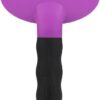 Hartz Groomer's Best Deshedding Slicker Dog Brush, Black/Violet - Image 4