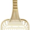Petmate Litter Scoop with Deep Shovel for Cats, Giant Size, Bleached Linen - Image 3