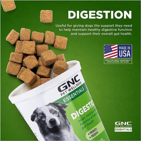 GNC Pets Essentials Digestion Supplements for All Dogs - Image 3